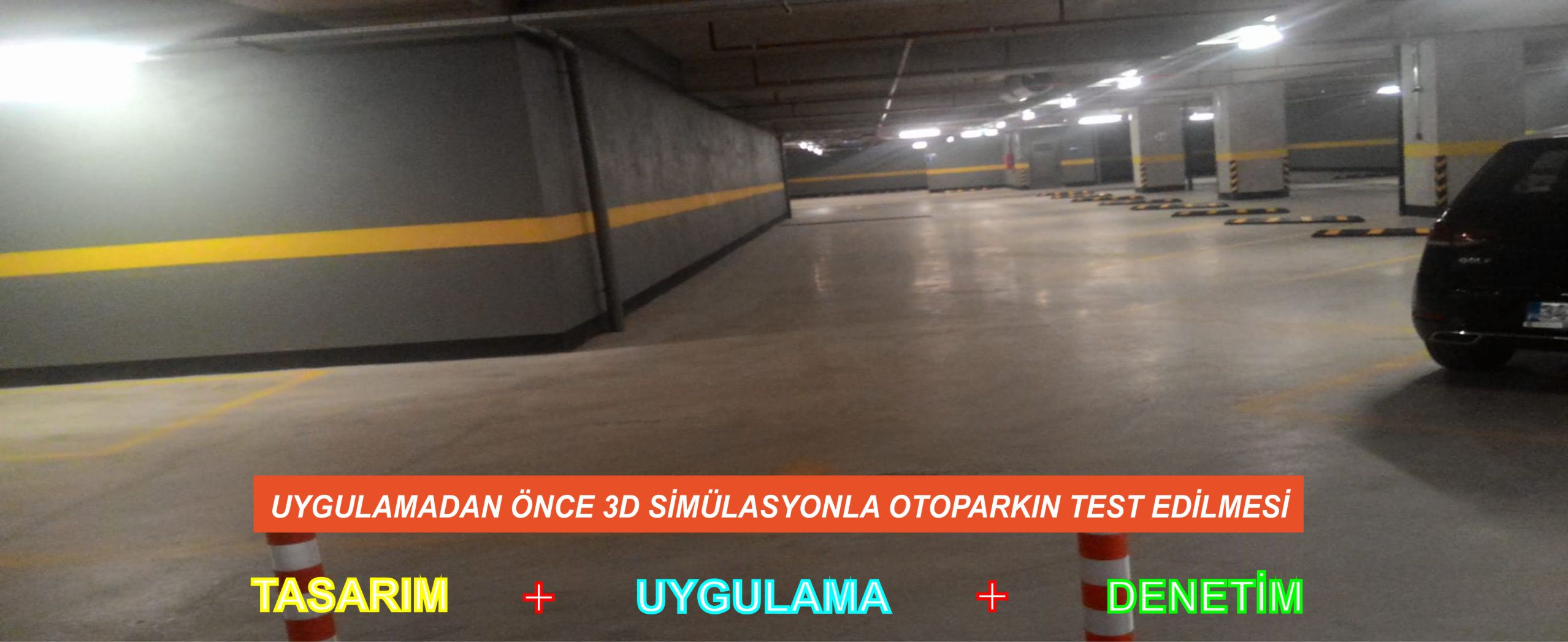 OTOPARK ZEMİN ve BOYA UYGULAMASI