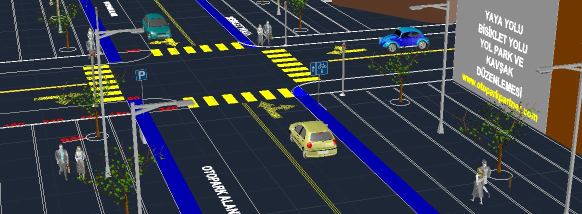 OTOPARK YERLEŞİM ÇİZİM ÇALIŞMASI
